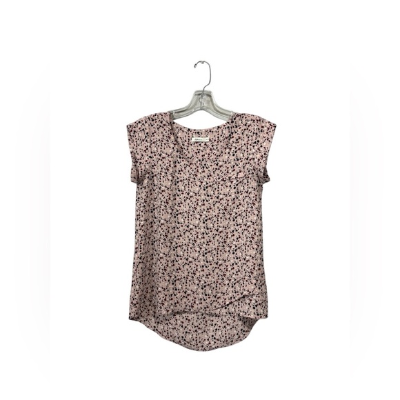 Reitmans, Pink Floral Sleeveless Blouse, XS - Picture 6 of 8